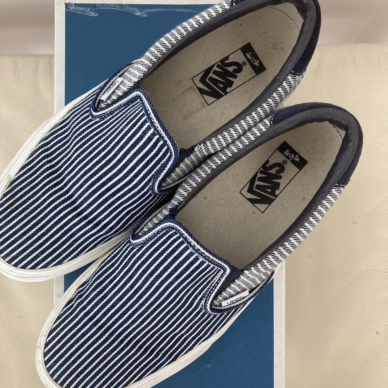 Vans slip shop on 59 navy