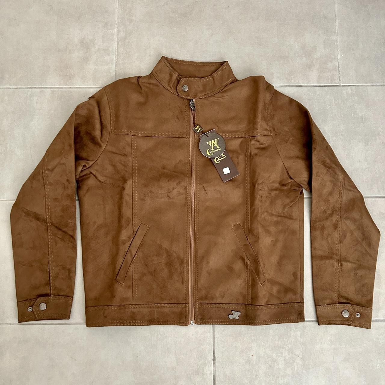 Emporio collezione 2025 suede jacket