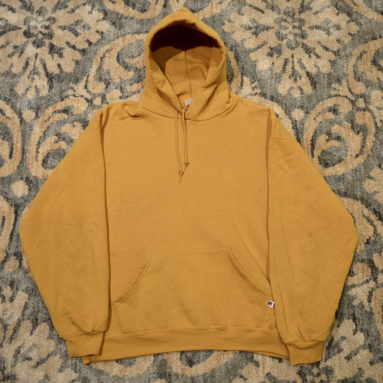 Vintage 90s yellow made in Mexico Russell