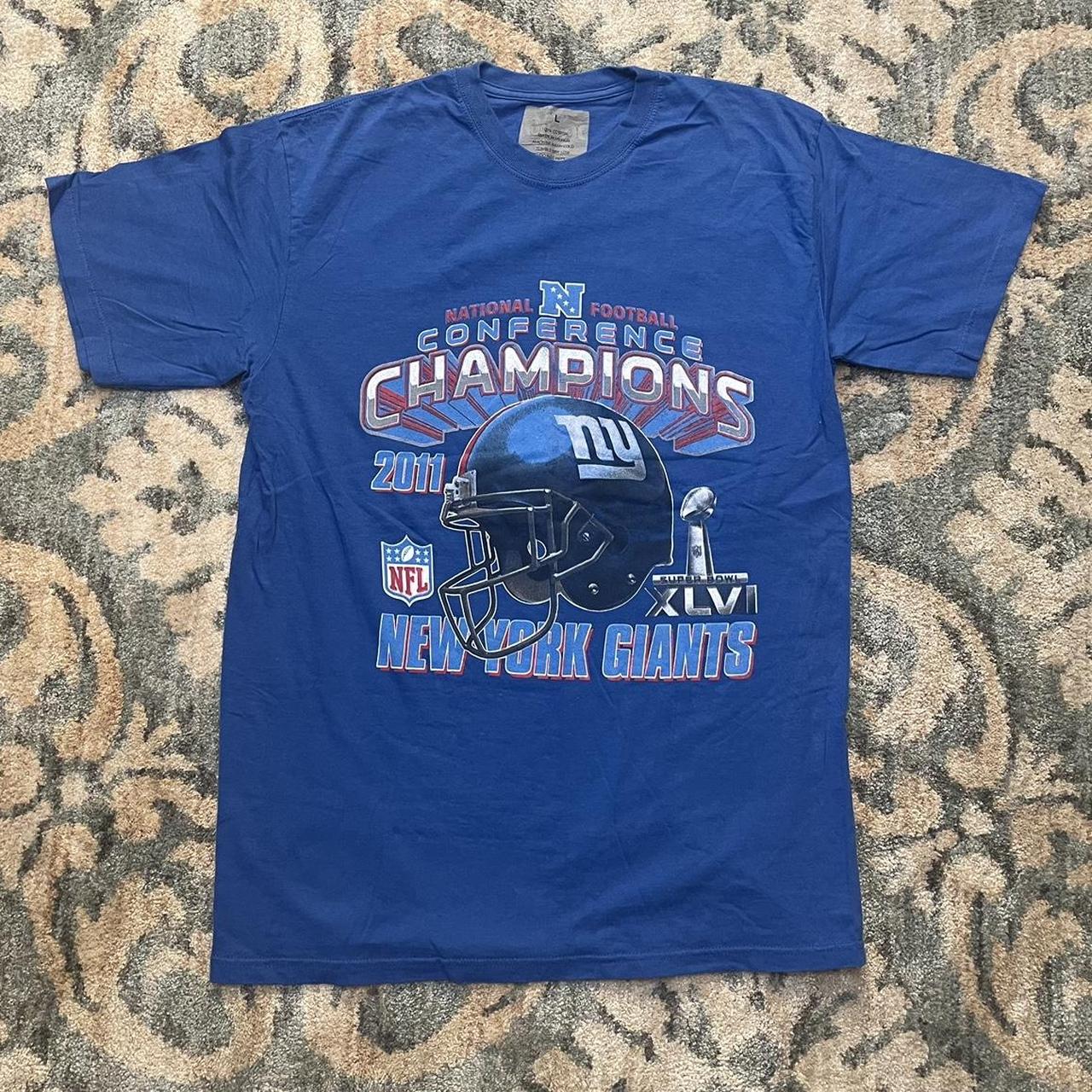 New York Giants NFL team apparel short sleeved t - Depop