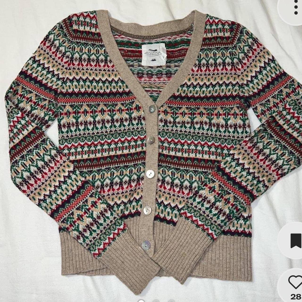 Really comfy and beautiful free people fair isle - Depop