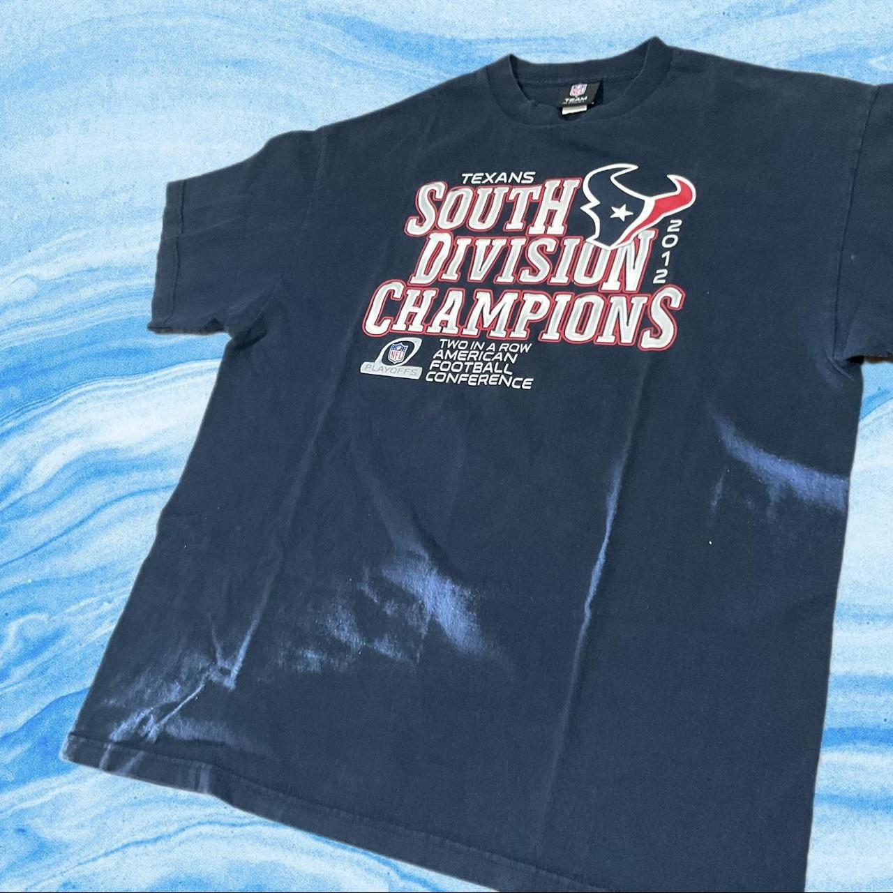 Houston Texans 2012 Division Champs Size XL - Depop