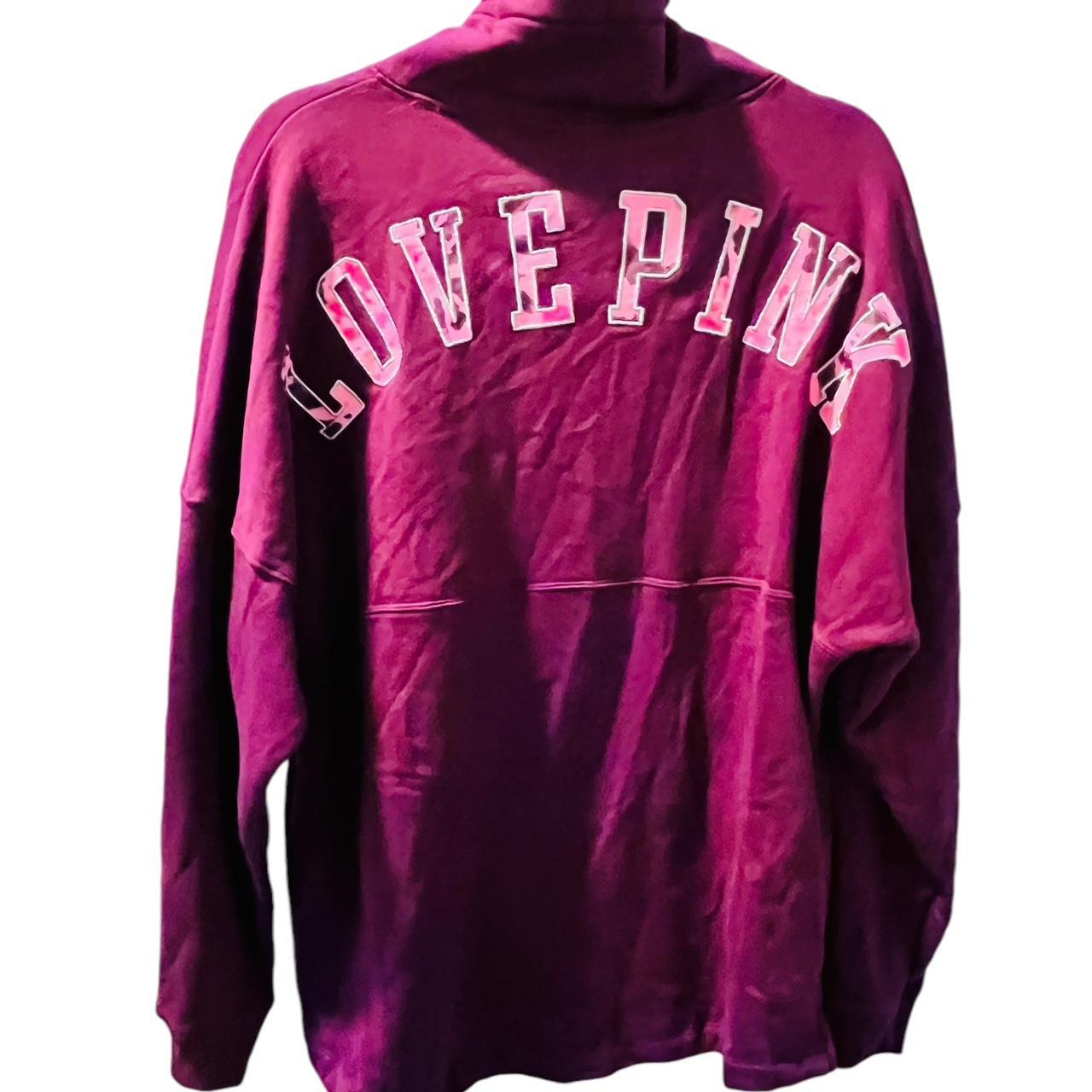 PINK Victoria’s Secret Varsity Velour Cowl Sweat purchases Tops