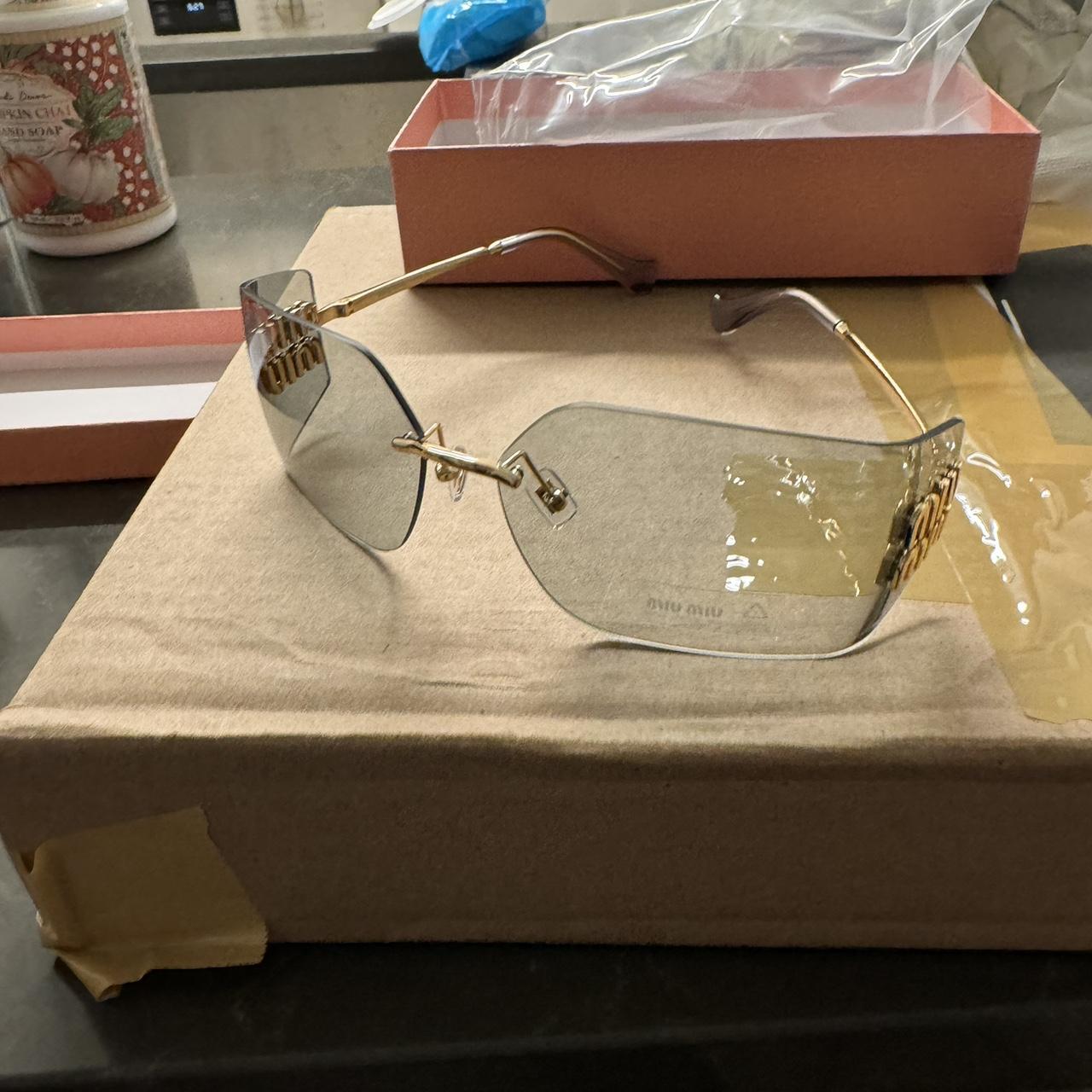 miu miu sunglasses - Depop