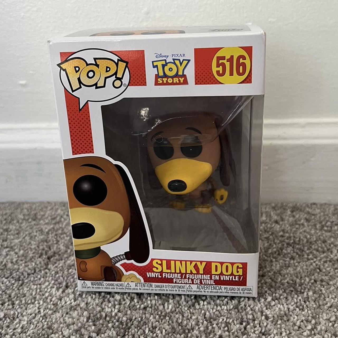 Toy Story Slinky Dog 516 Funko Pop! Box has been... - Depop