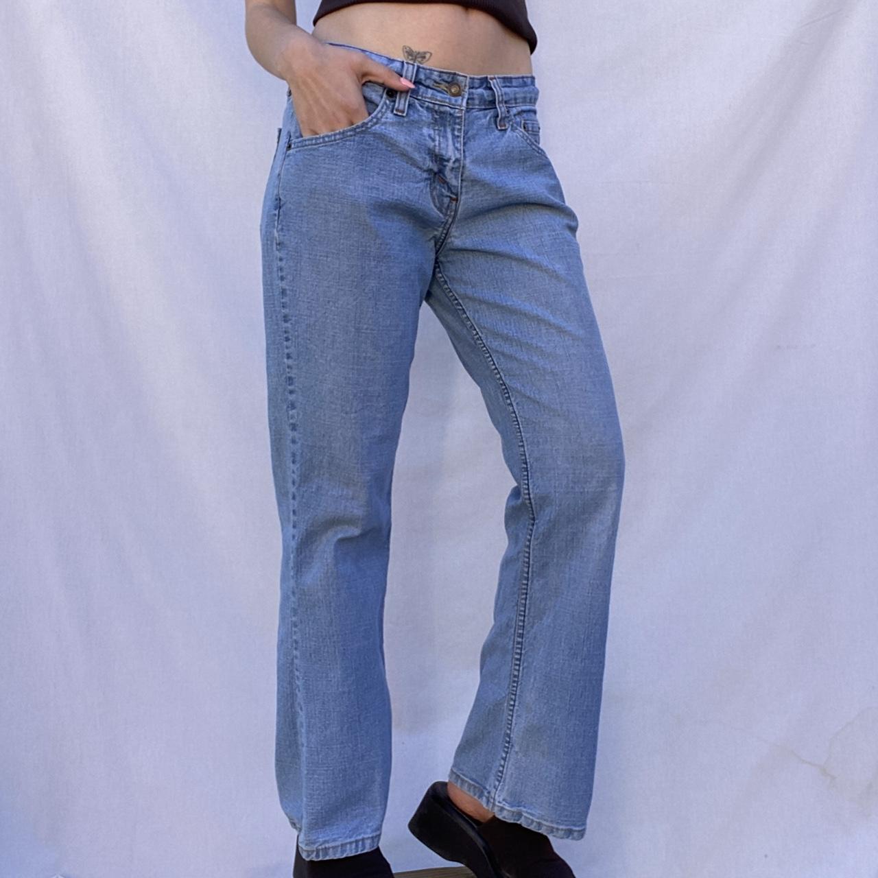 vintage Levi Strauss Signature low rise bootcut... - Depop