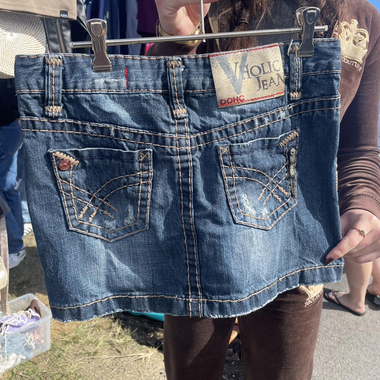VHOLIC JEAN Vintage denim mini skirt size