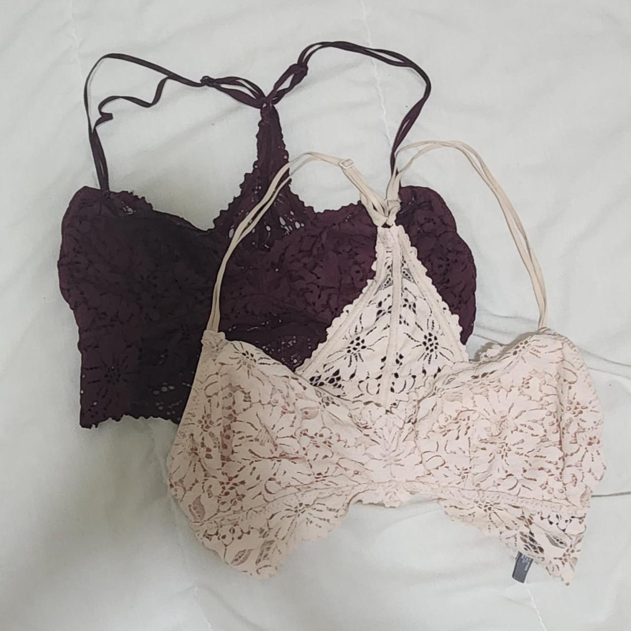 AERIE BRALETTES BRAND: Aeire SIZE: S Aerie lacy... - Depop