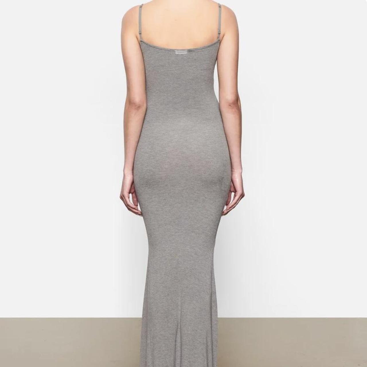 Skims iconic long dress! Petite and tall friendly.... - Depop