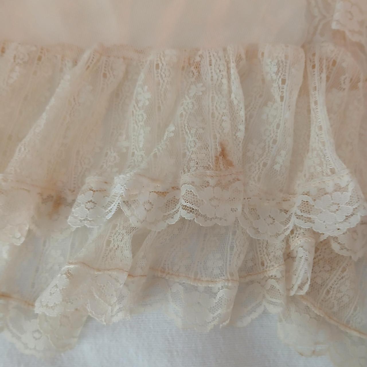 Gunne Sax Women's Dress - Cream/Pink - 9 – Cream … - image 5