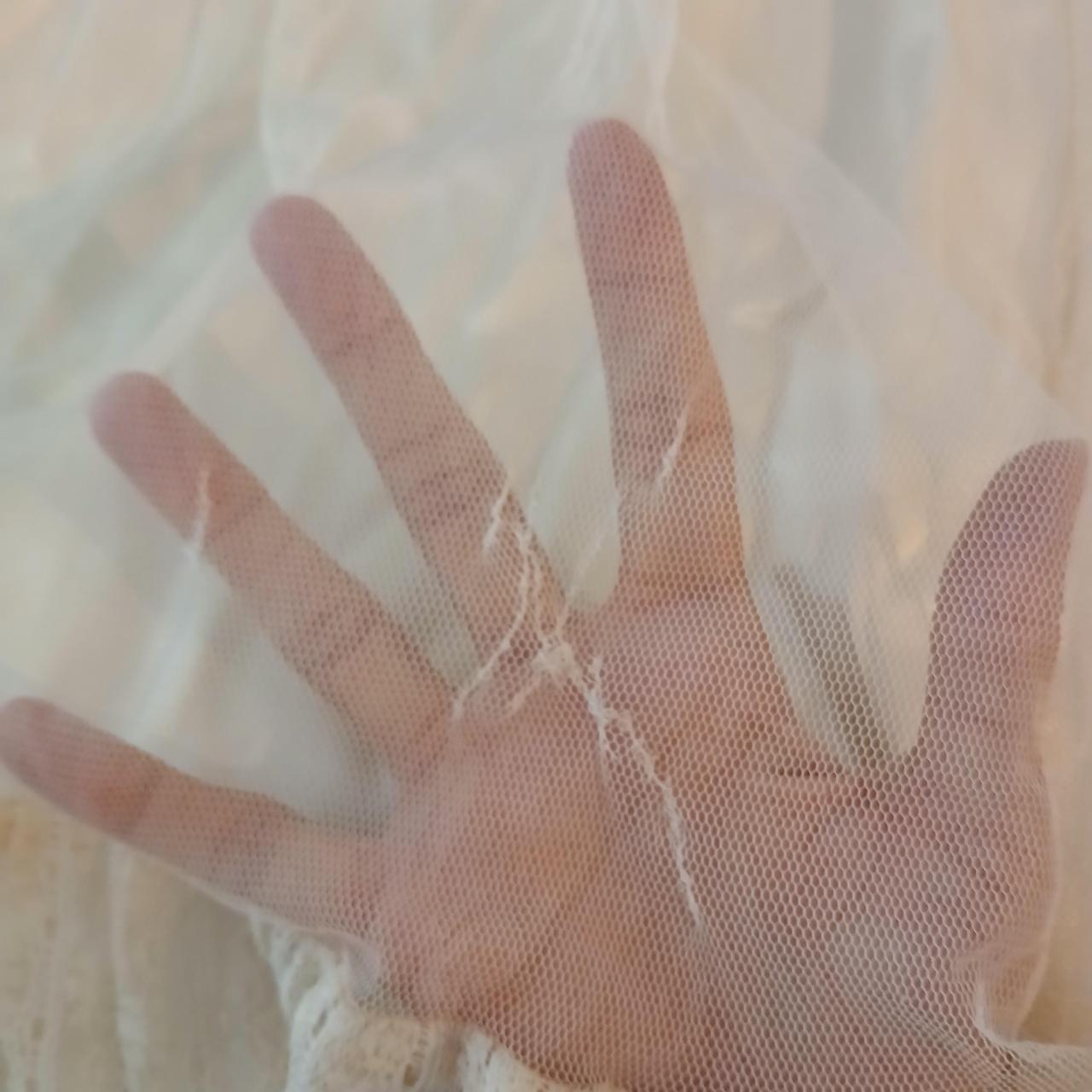 Gunne Sax Women's Dress - Cream/Pink - 9 – Cream … - image 6