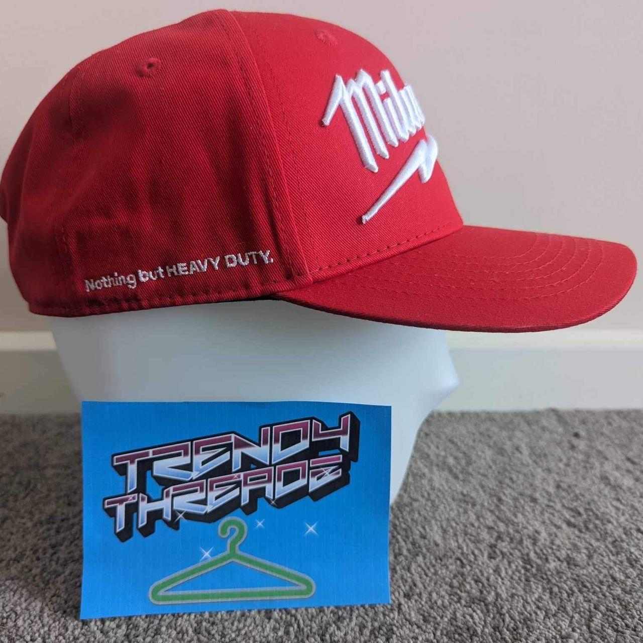 This brand new Milwaukee men's red cap is a perfect... Depop