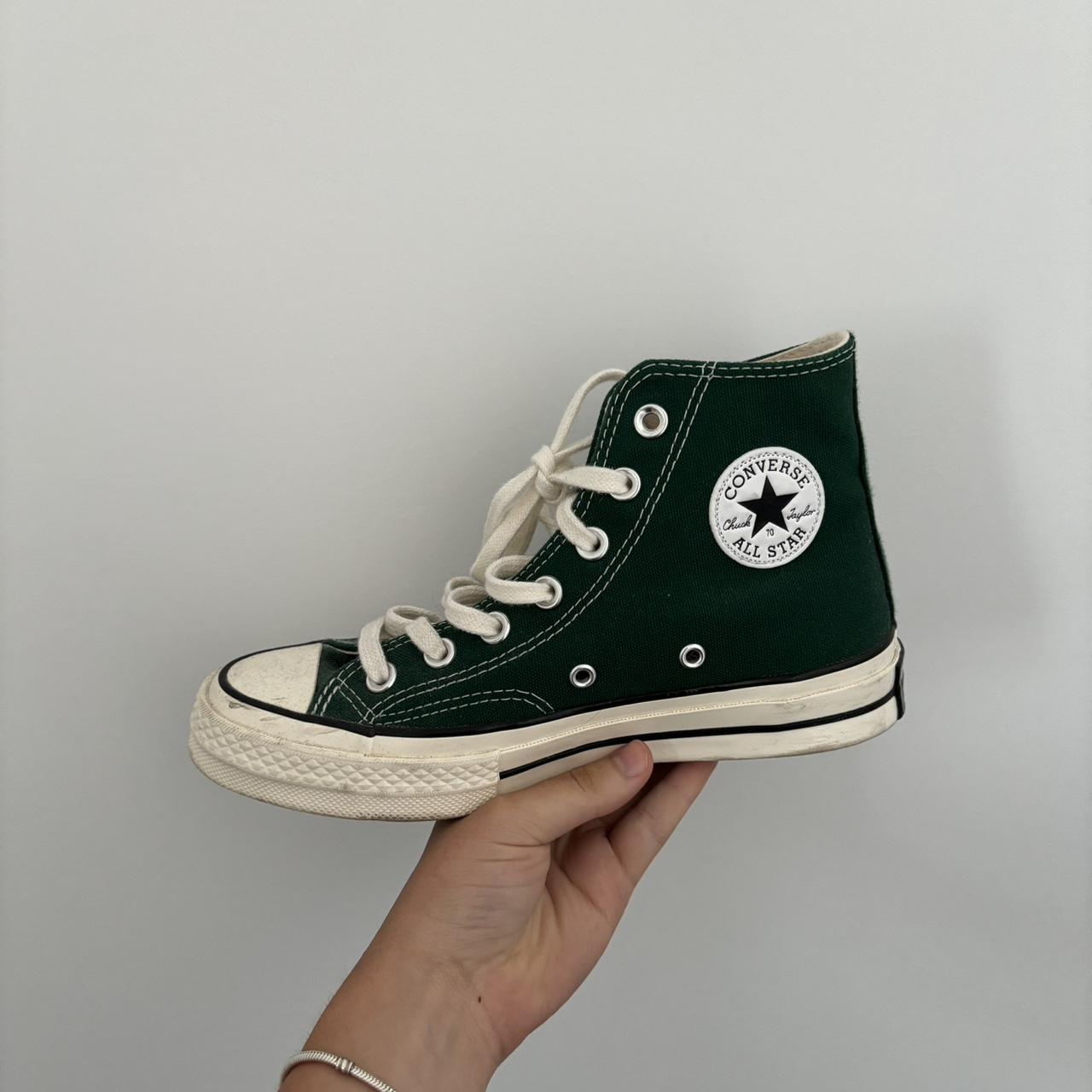 Green chuck 70s Style: Chuck 70s Colour : Dark... - Depop