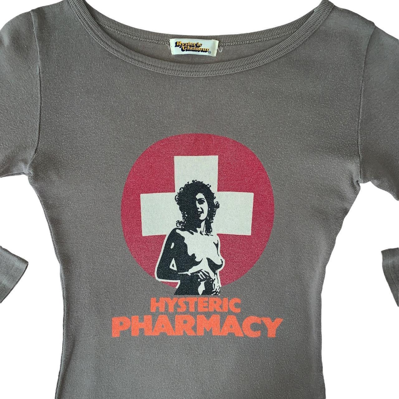 トップス 90s Hysteric Glamour Faded Long Sleeve T Vintage and rare 90s “Hysteric Pharmacy” long sleeve | Depop