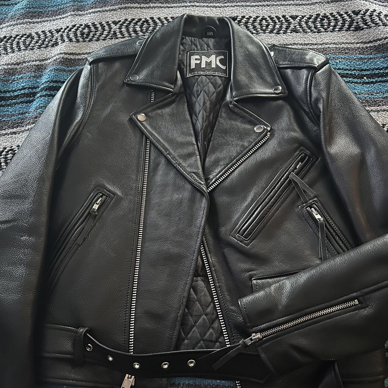 Fmc leather jacket best sale