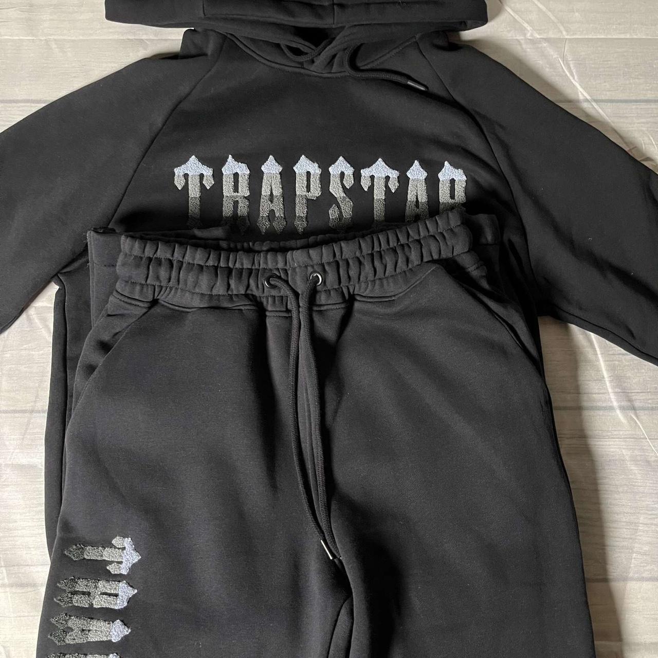 Trapstar Black Ice Tracksuit Authentic, neverworn,... Depop