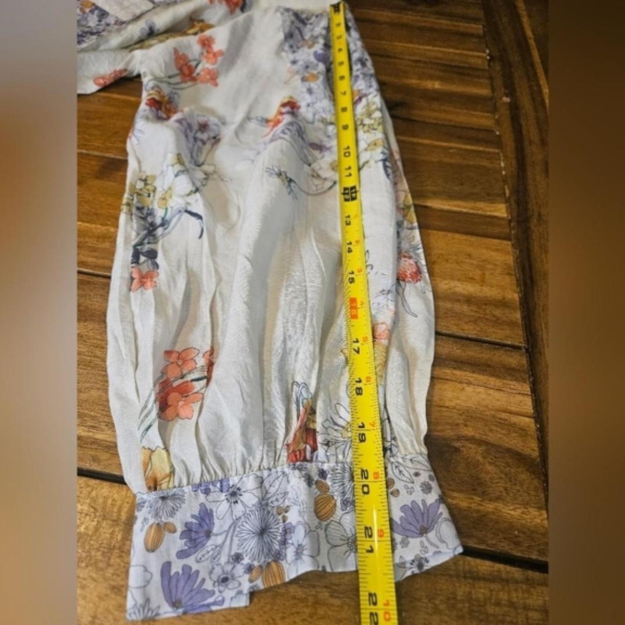 POL Women's Blouse - Multi - S – POL Patchwork Fl… - image 8