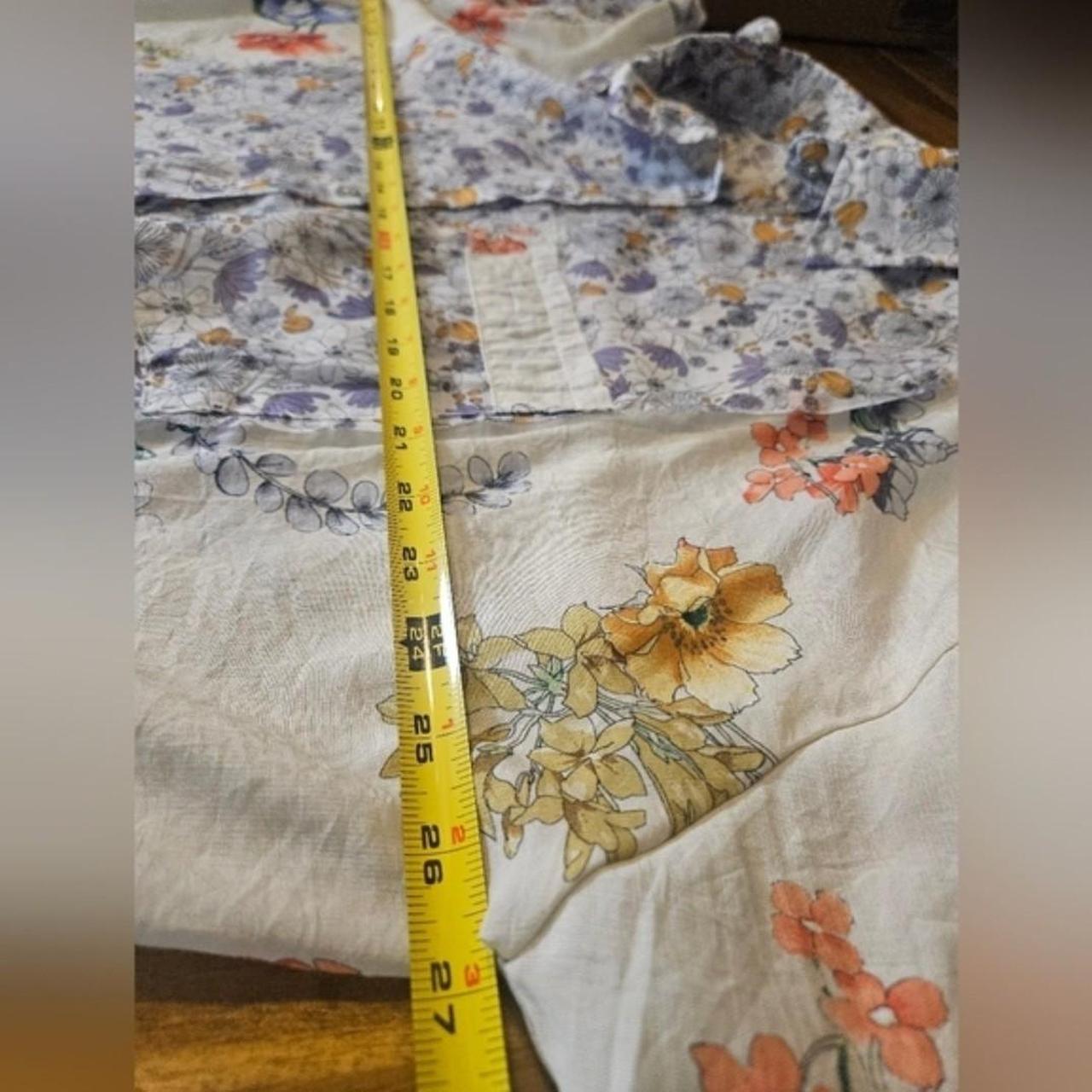 POL Women's Blouse - Multi - S – POL Patchwork Fl… - image 6