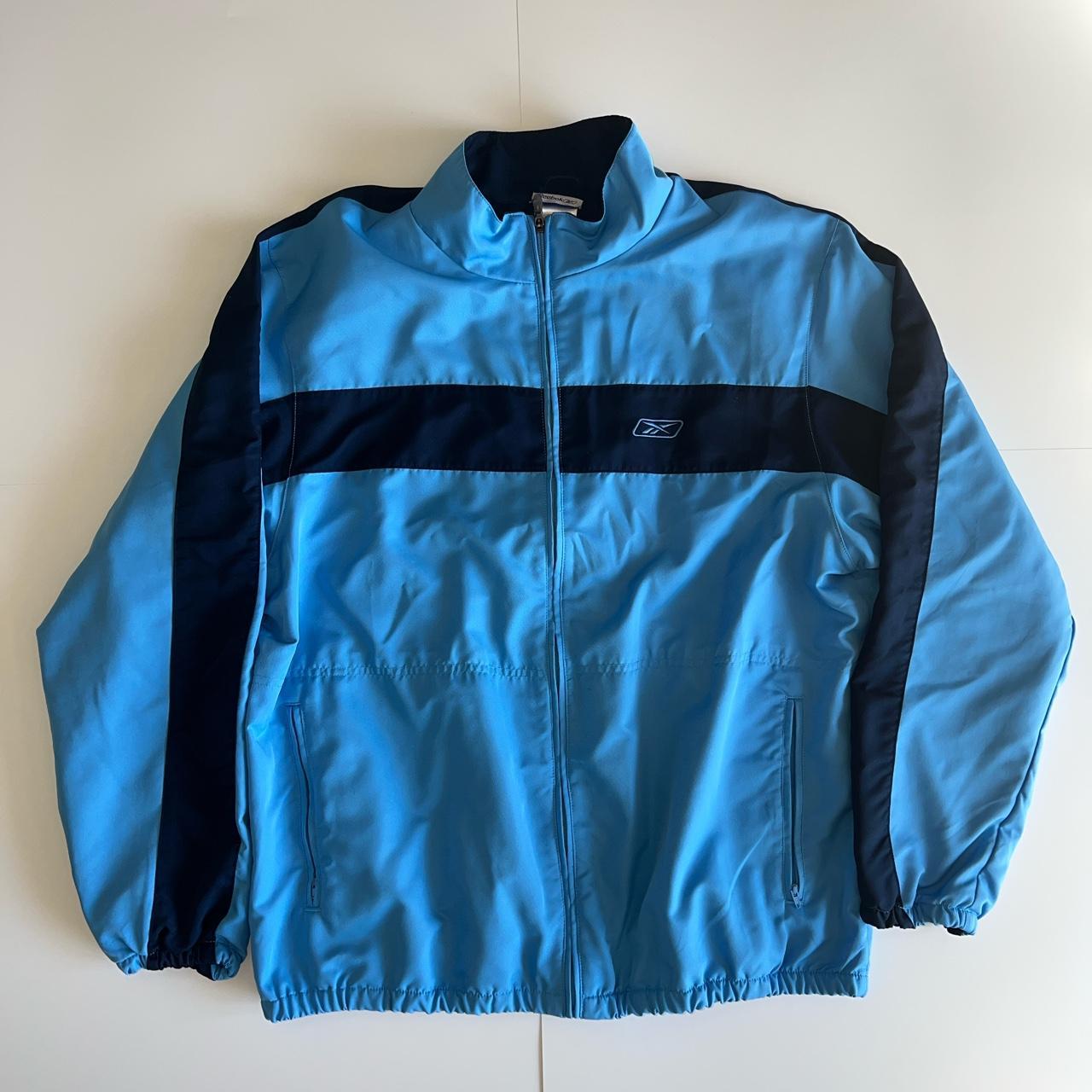 Reebok jacket deals vintage mens blue