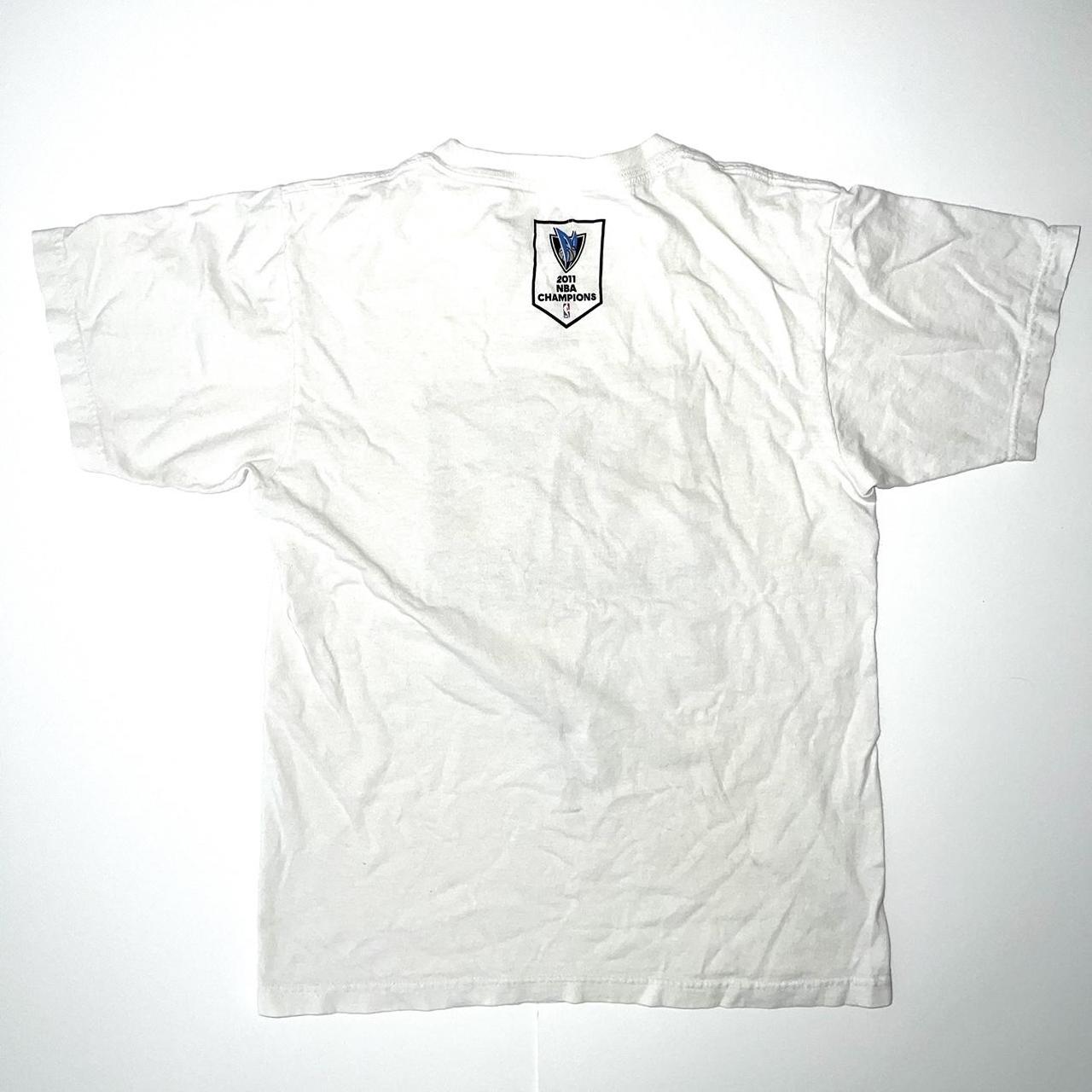 Dallas Mavericks 2011 NBA Champions Vintage T Shirt Adidas Size Large