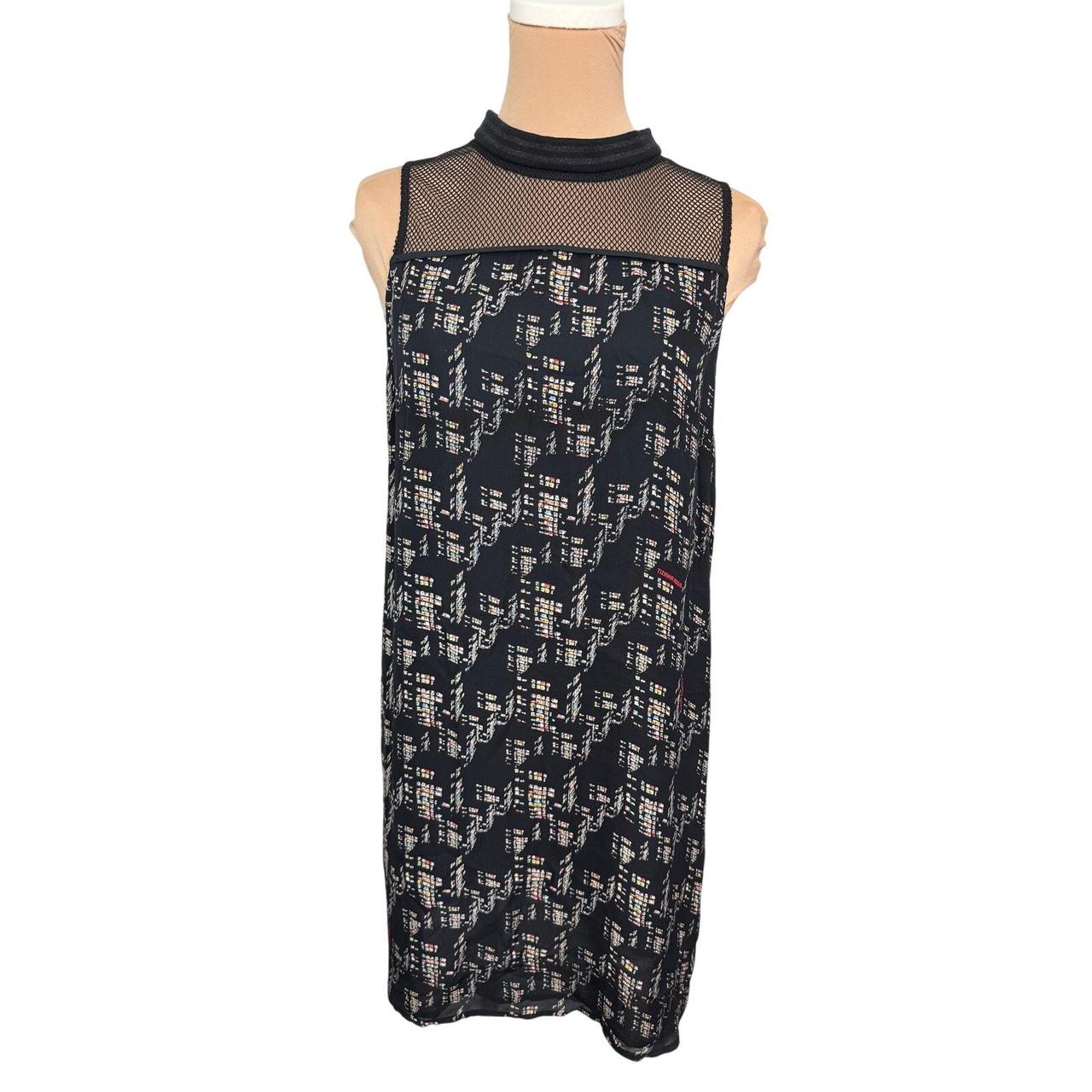 Adolfo Sanchez Women's Dress - Black/Multi - 4 – … - image 1