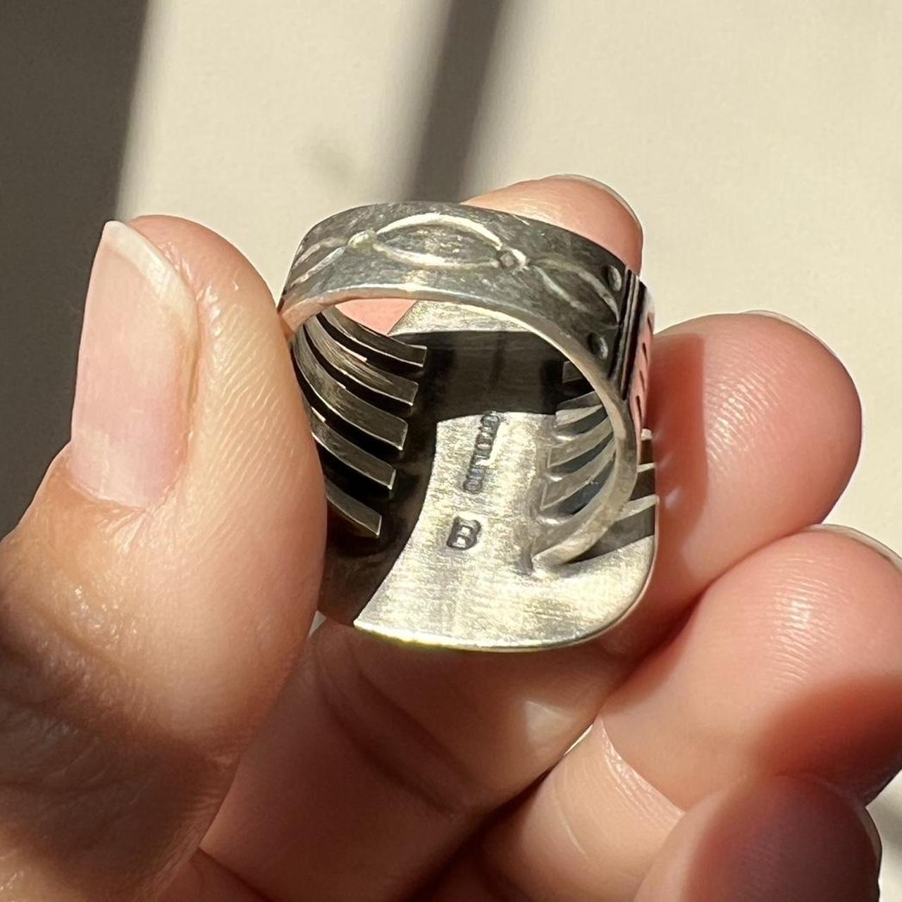 Native Women's Ring - Silver/Multi – Amazing Roys… - image 5