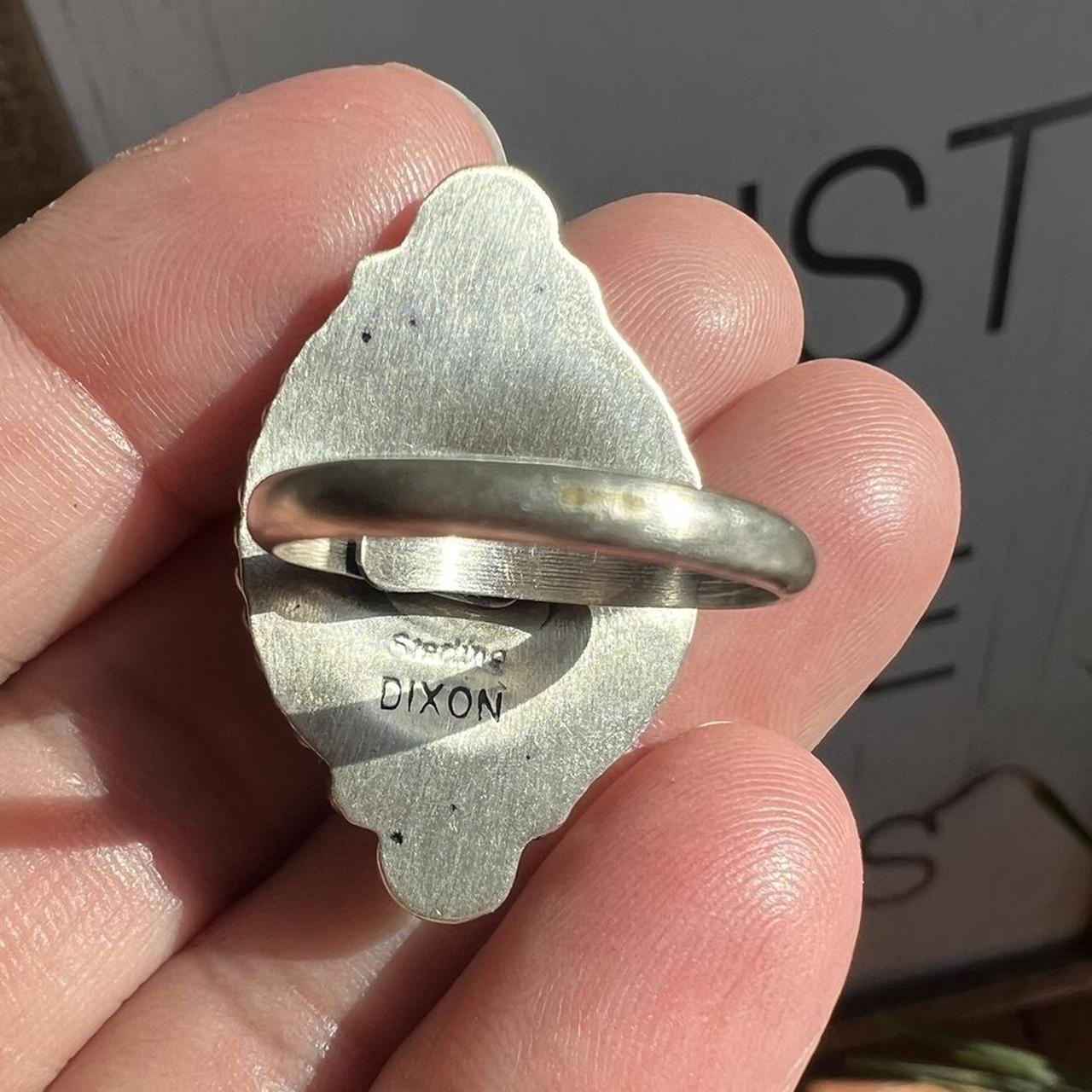 Native Women's Ring - Silver – Adjustable Turquoi… - image 3