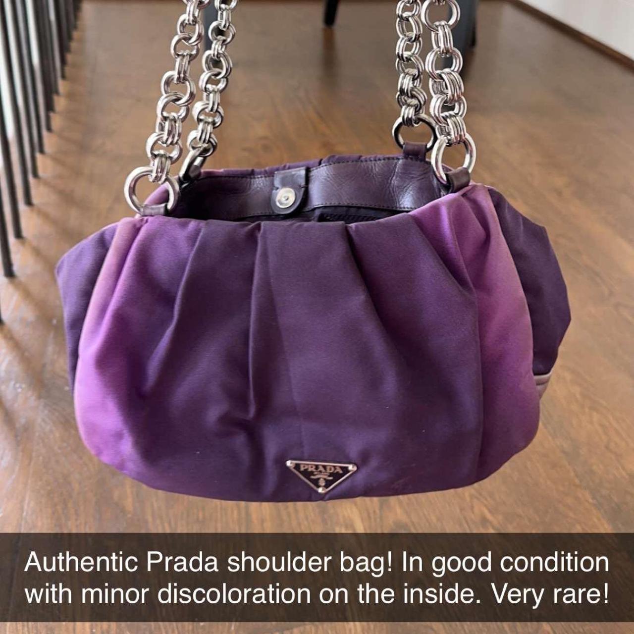 Prada Purple Shoulder Bags