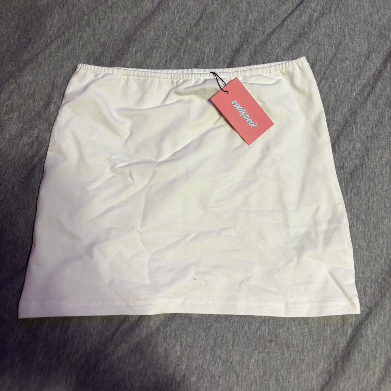 Edikted Women's Skirt - White - S – Edikted White… - image 2