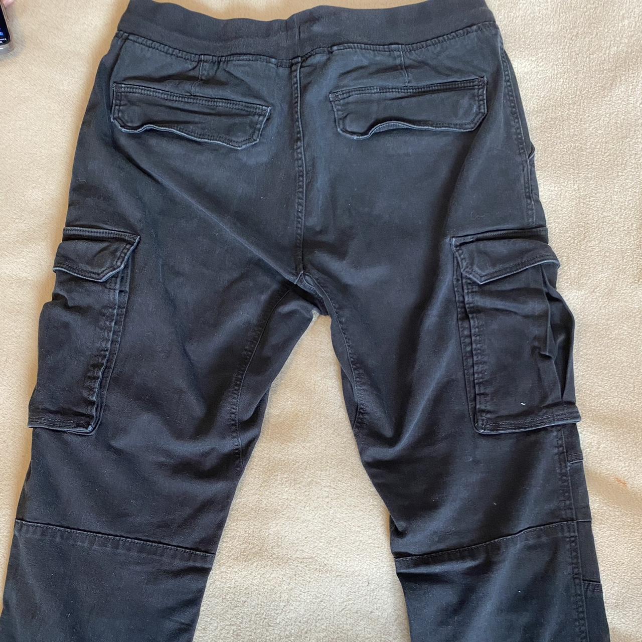 H&M Men's Black Trousers | Depop