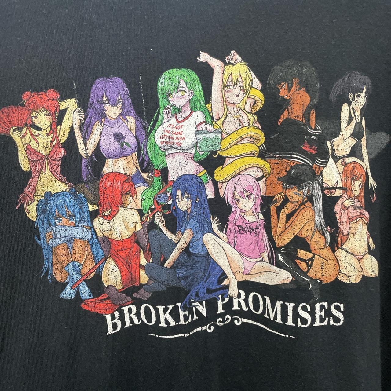 Broken Promises Lies Fighter Anime Sticker  Shop Midtown