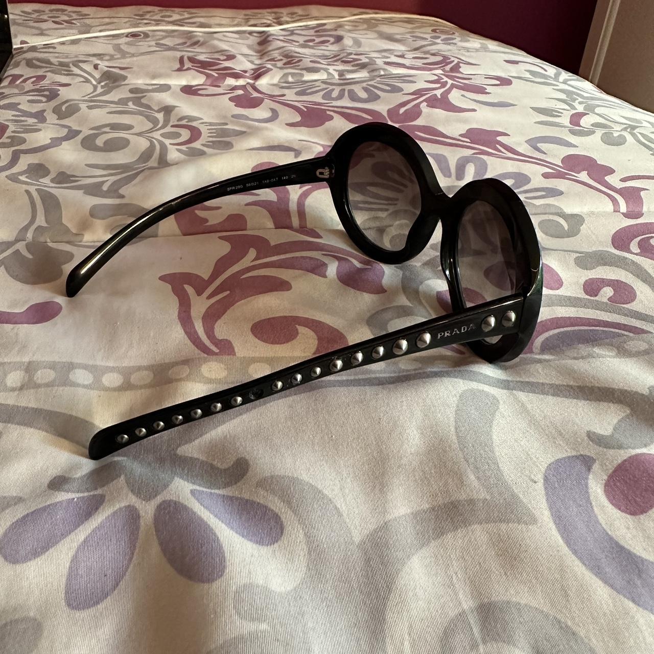 Prada studded sunglasses best sale