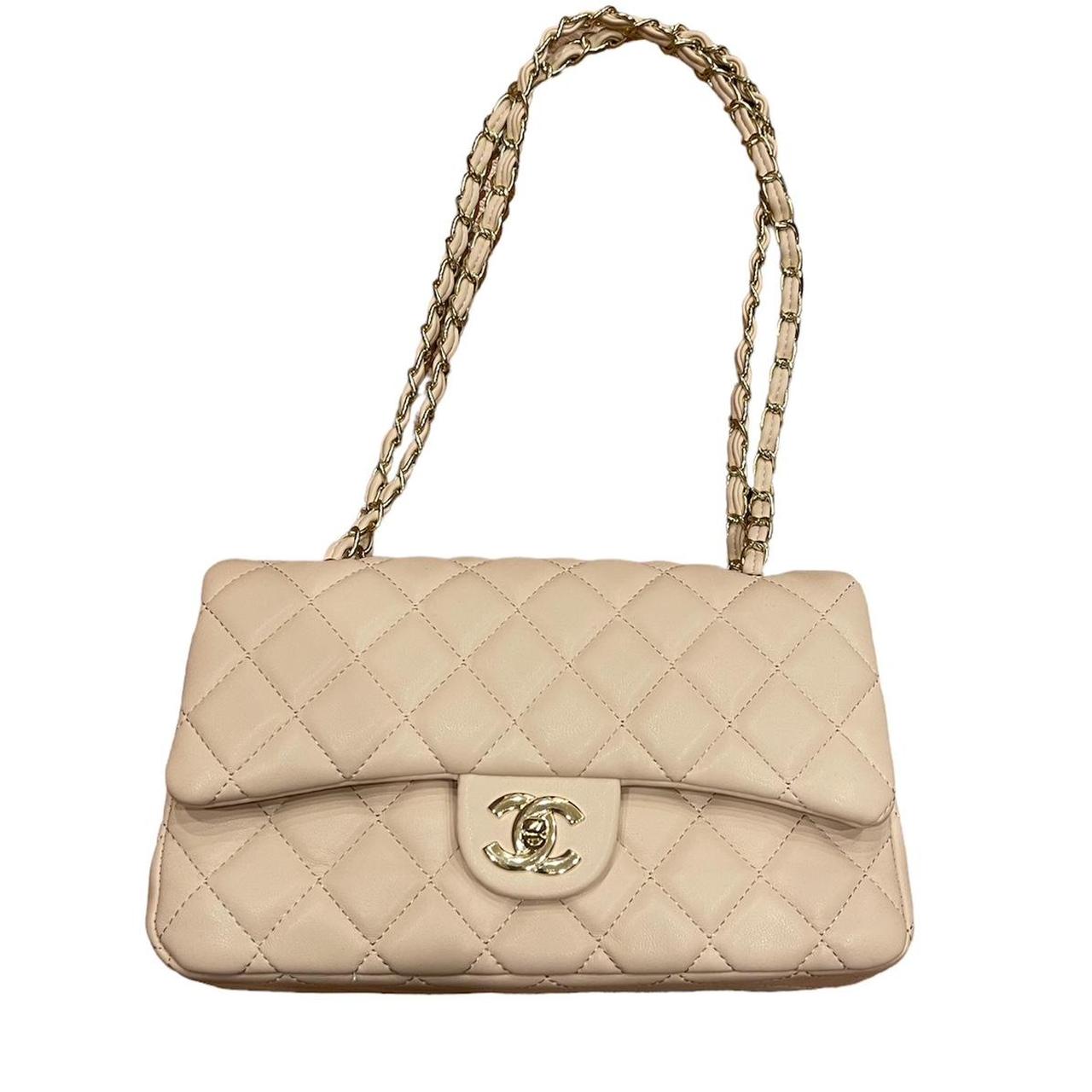 Chanel cream purse - Depop