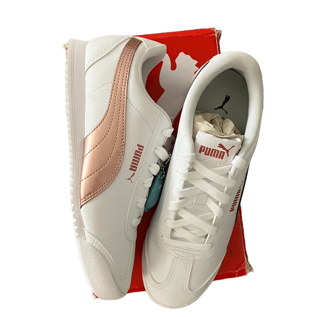 New Puma Turino Metallic women's sneakers. Metallic... | Depop