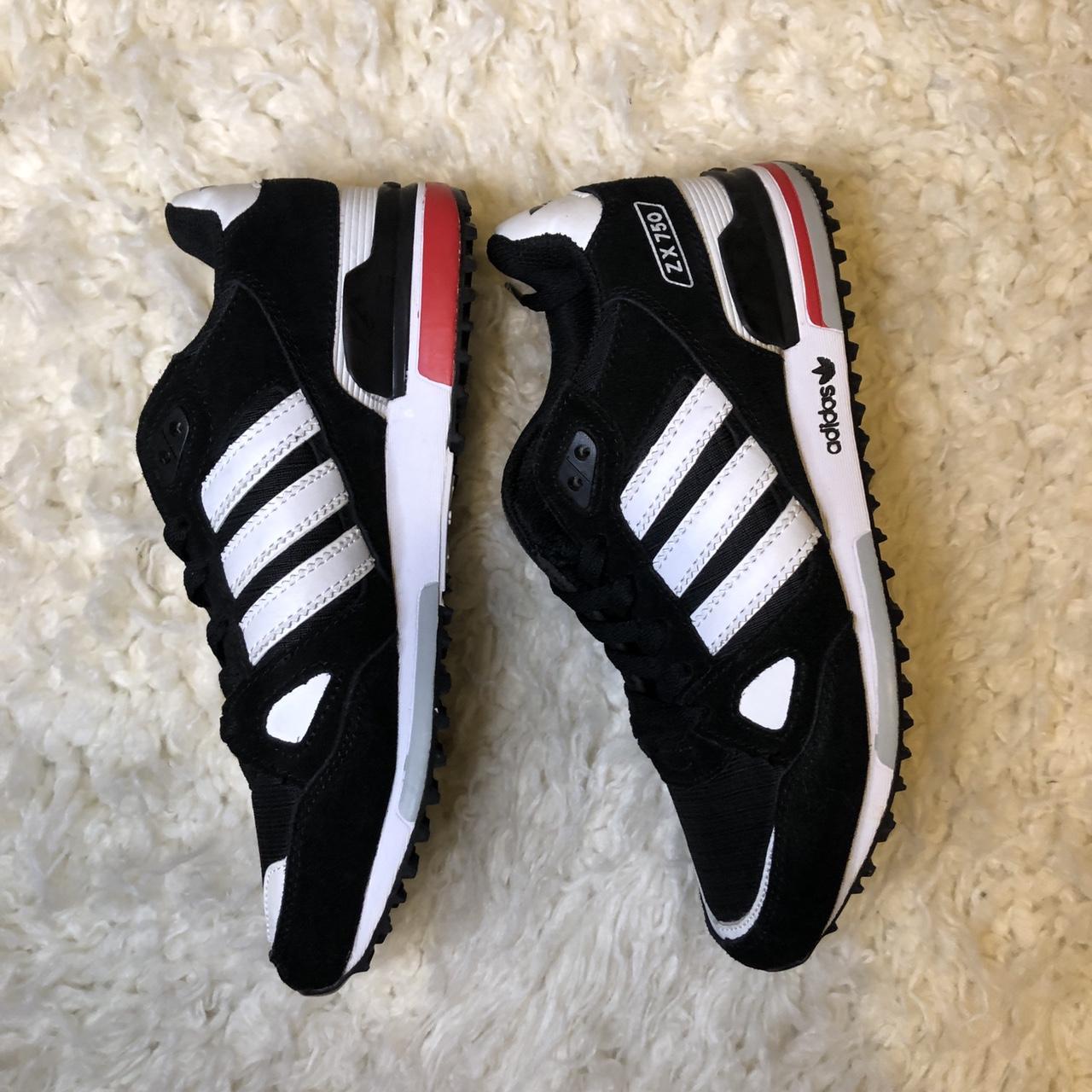 Adidas zx 750 black white bone online