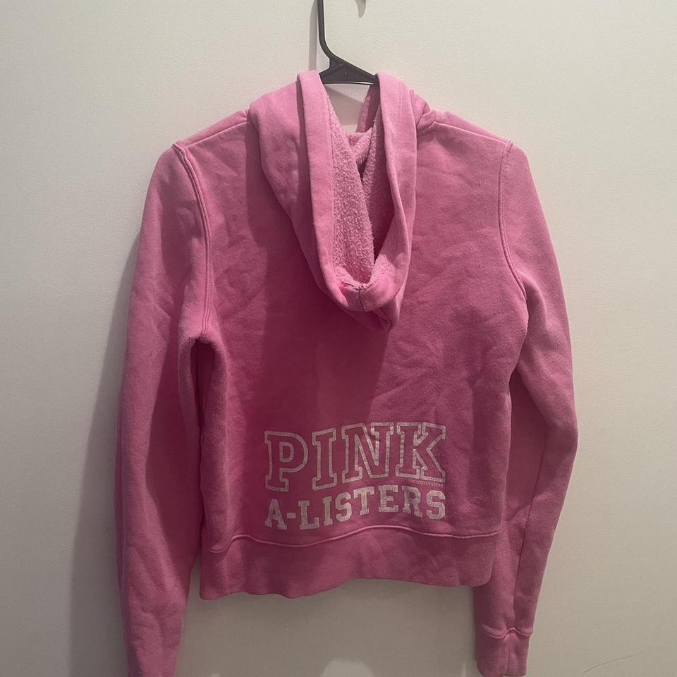 PINK Victoria's secret zip-up hoodie #PINK - Depop