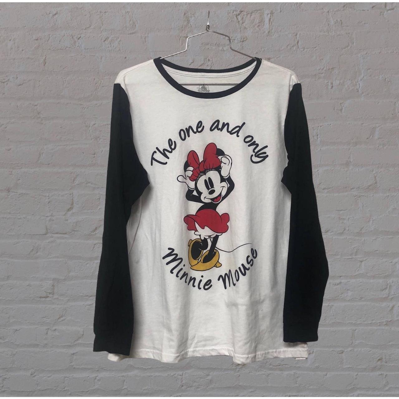 Disney Women's White and Black T-shirt