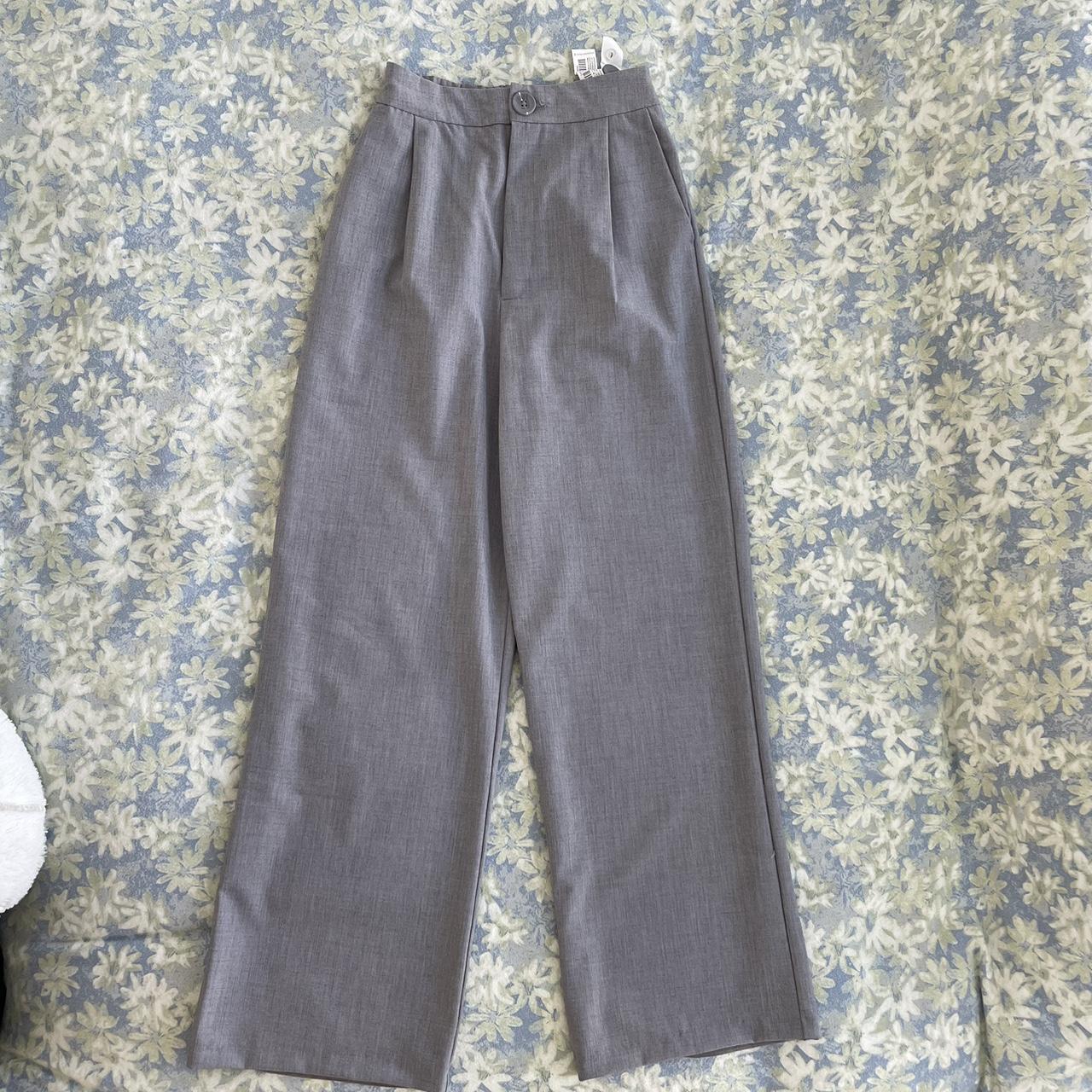 ASOS Women's Grey Trousers | Depop