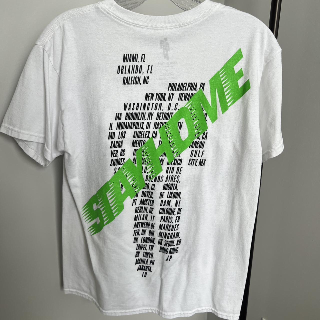 Billie Eilish Stay Home Tour Shirt. Has one little | Depop