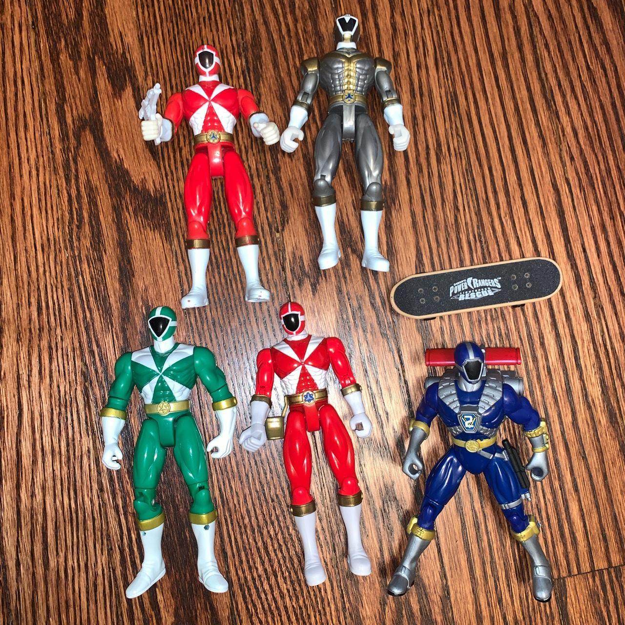 Power rangers lightspeed hot sale rescue action figures