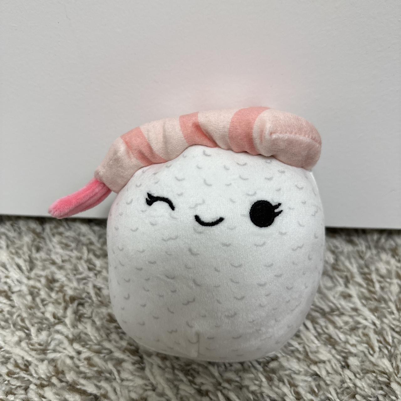 Squishmallow 5” Keina Shrimp Sushi Plush soft... - Depop