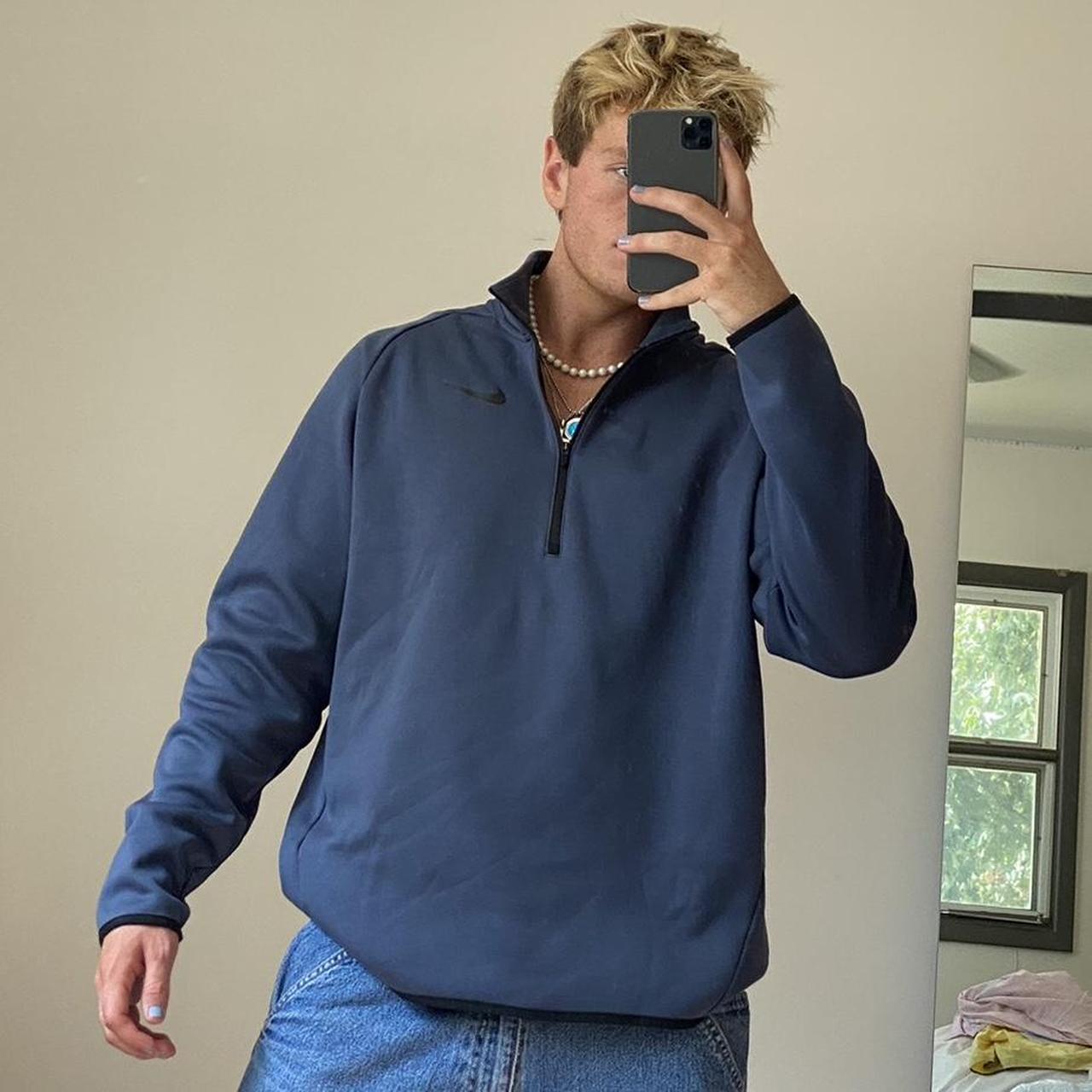 mens nike dri fit quarter zip