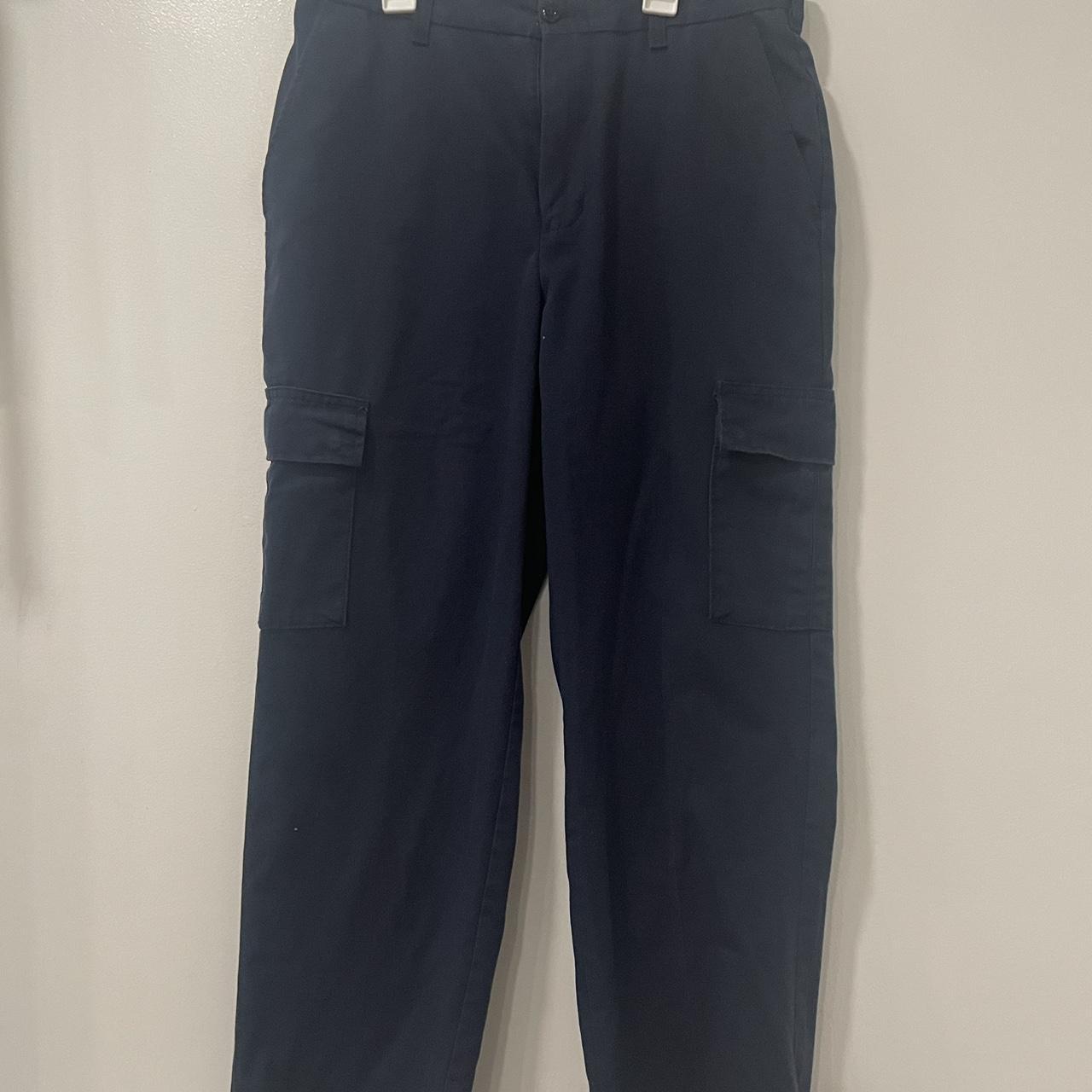 Men’s Navy cargo work pants There are 2 pants so... Depop