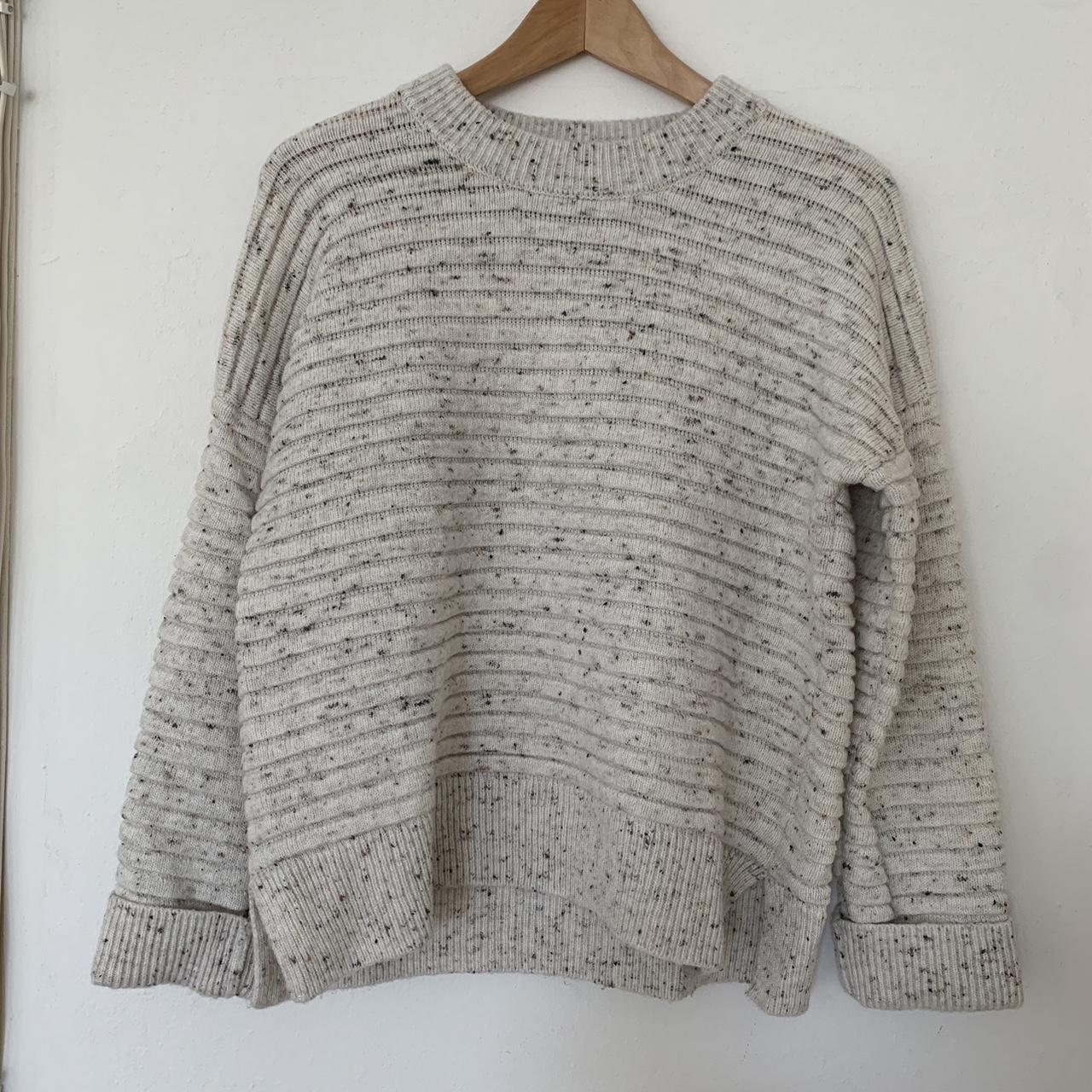 Madewell sweater. Natural cotton color with... - Depop