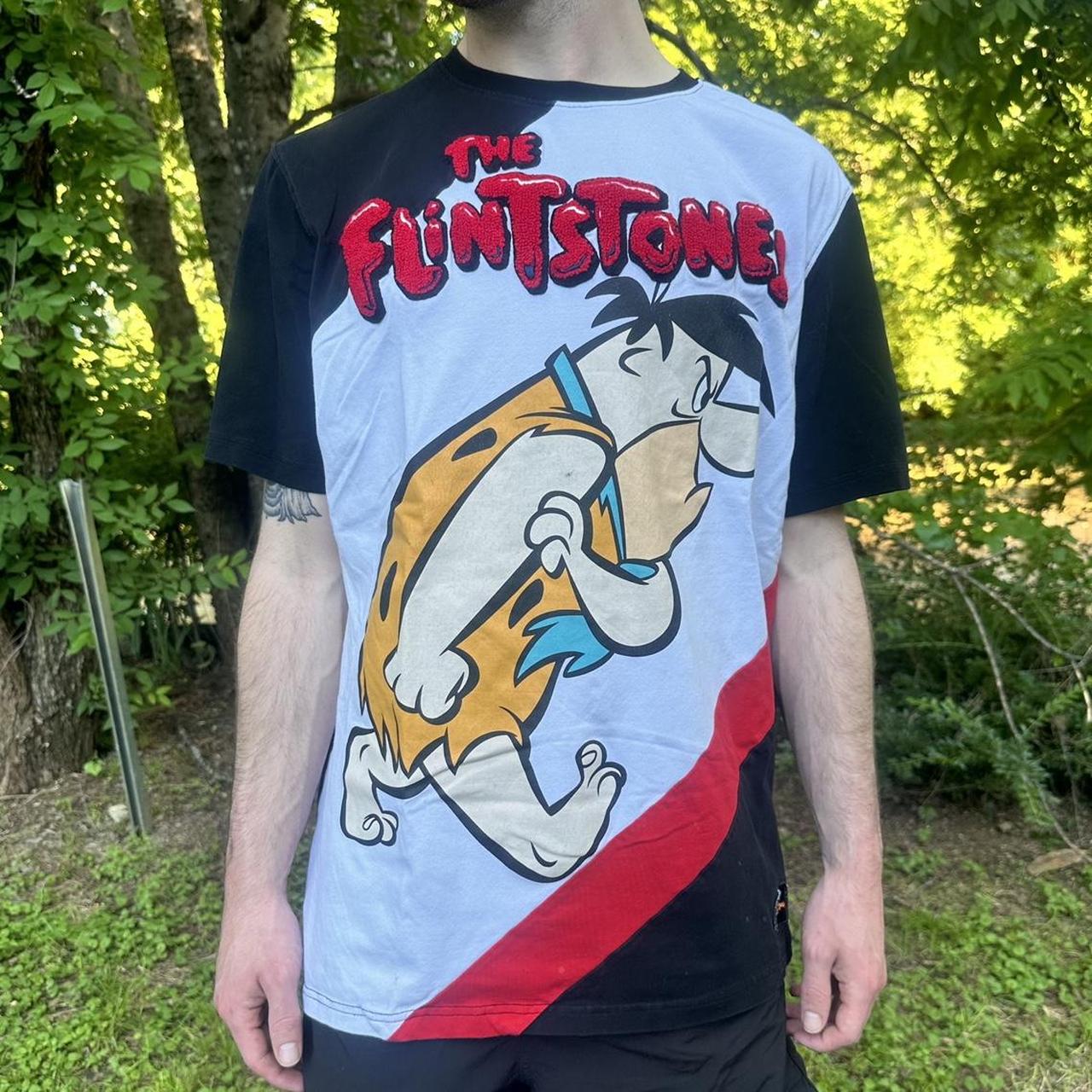 Vintage Rare 90s Fred Flinstone AOP authentic Size XL