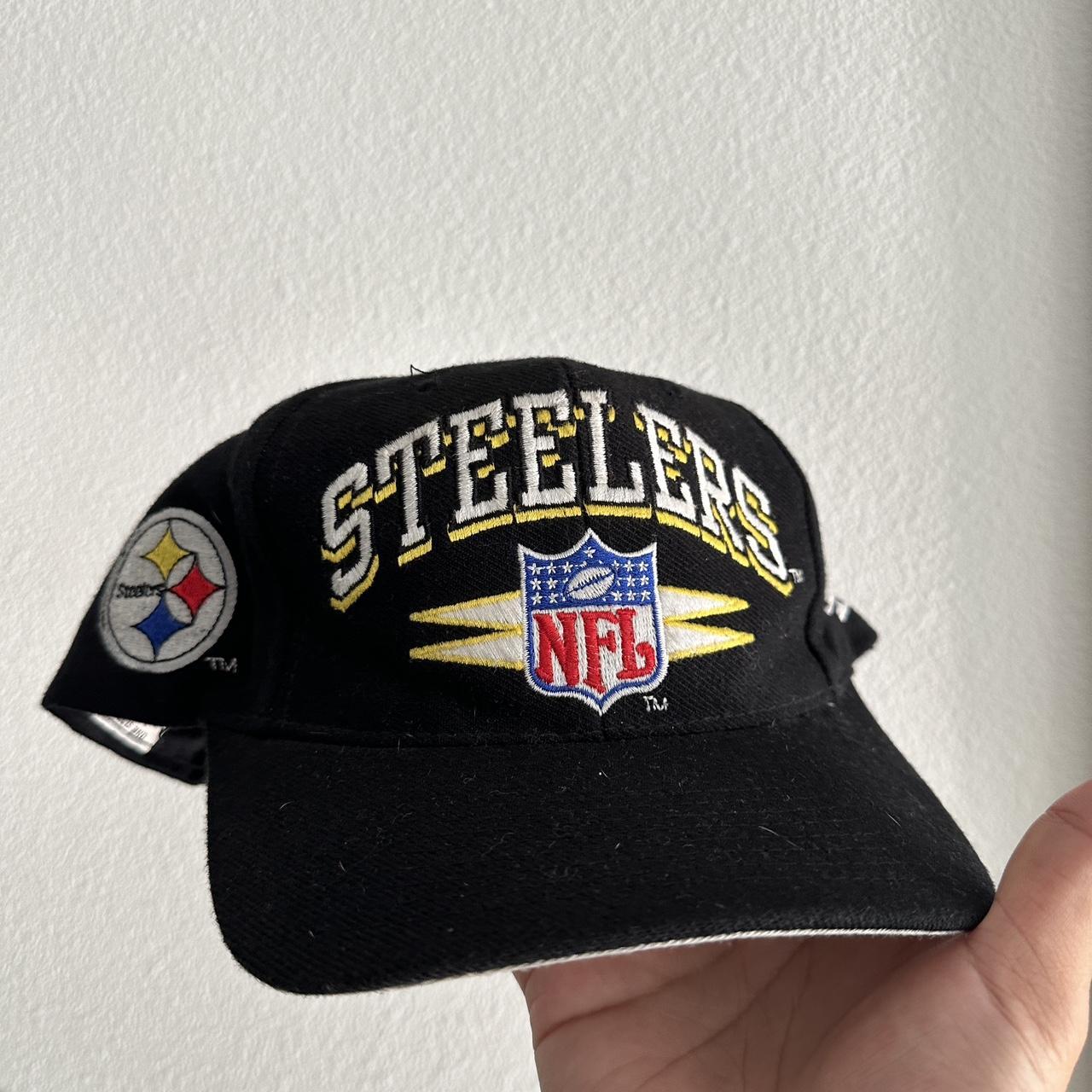 Vintage Pittsburgh Steelers Logo Athletic Dcut black | Depop