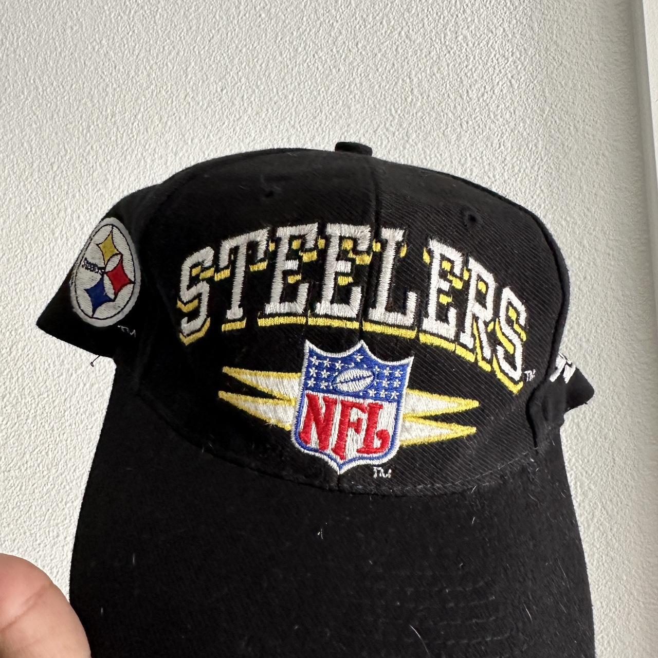 Steelers キャップ Logo Athletic Vintage Pittsburgh Steelers Logo Athletic Diamond Cut New