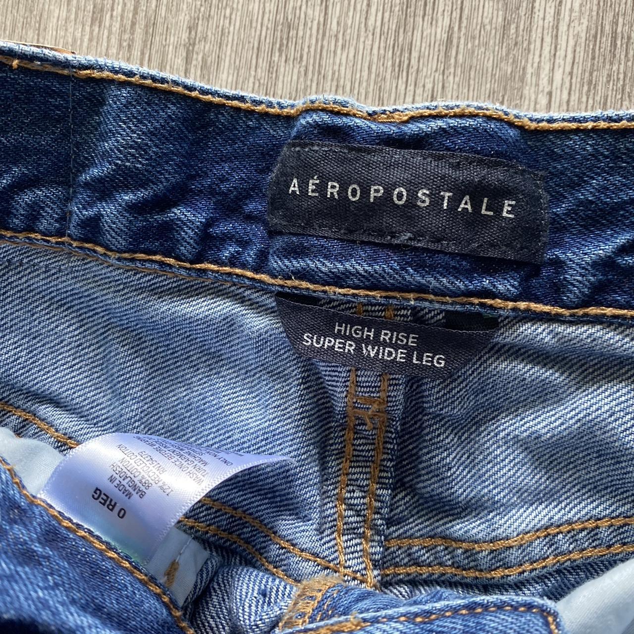 Aéropostale High-rise Super Wide Leg Jean*** in Blue