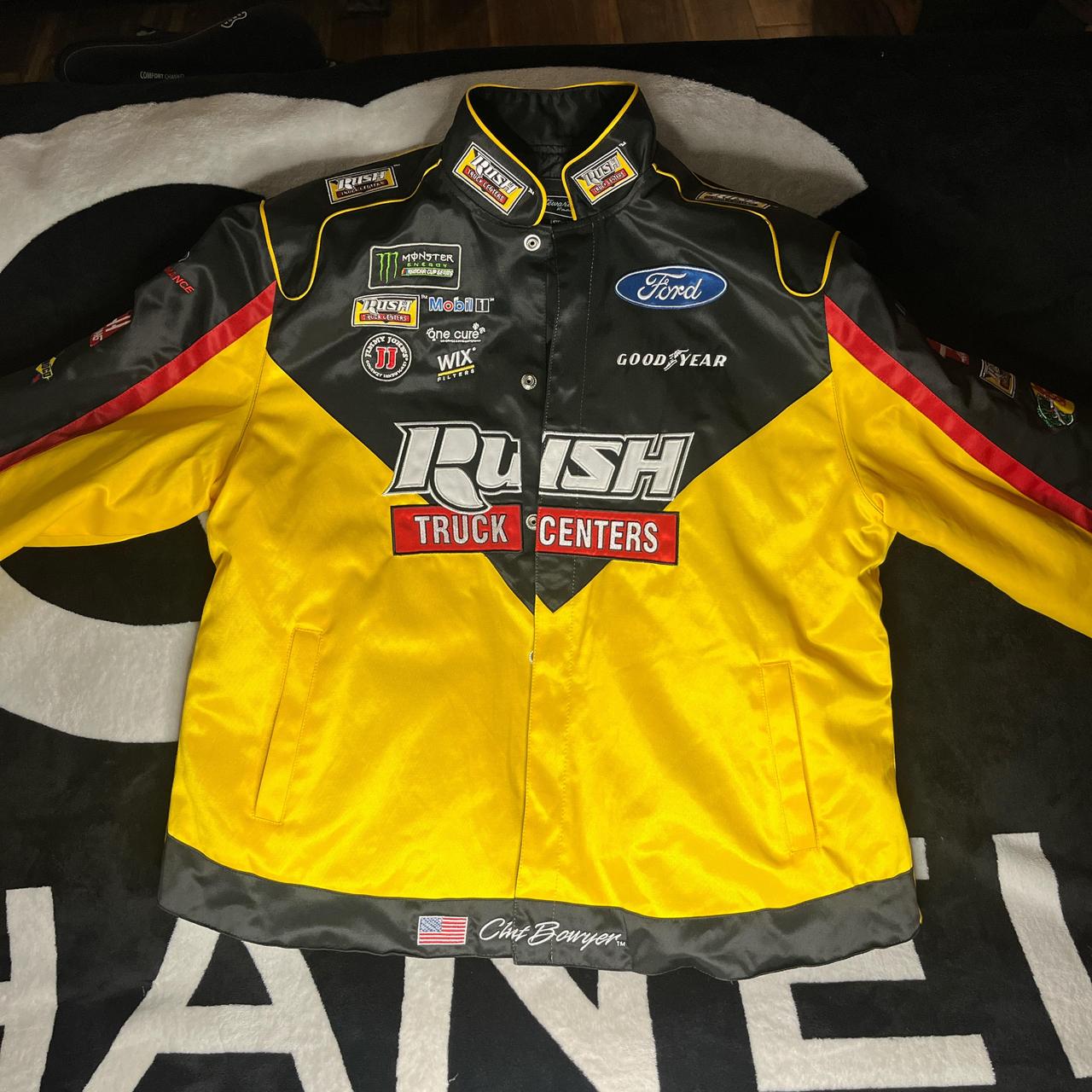 Chase Authentics Men's Jacket - Yellow/Multi - XX… - image 1