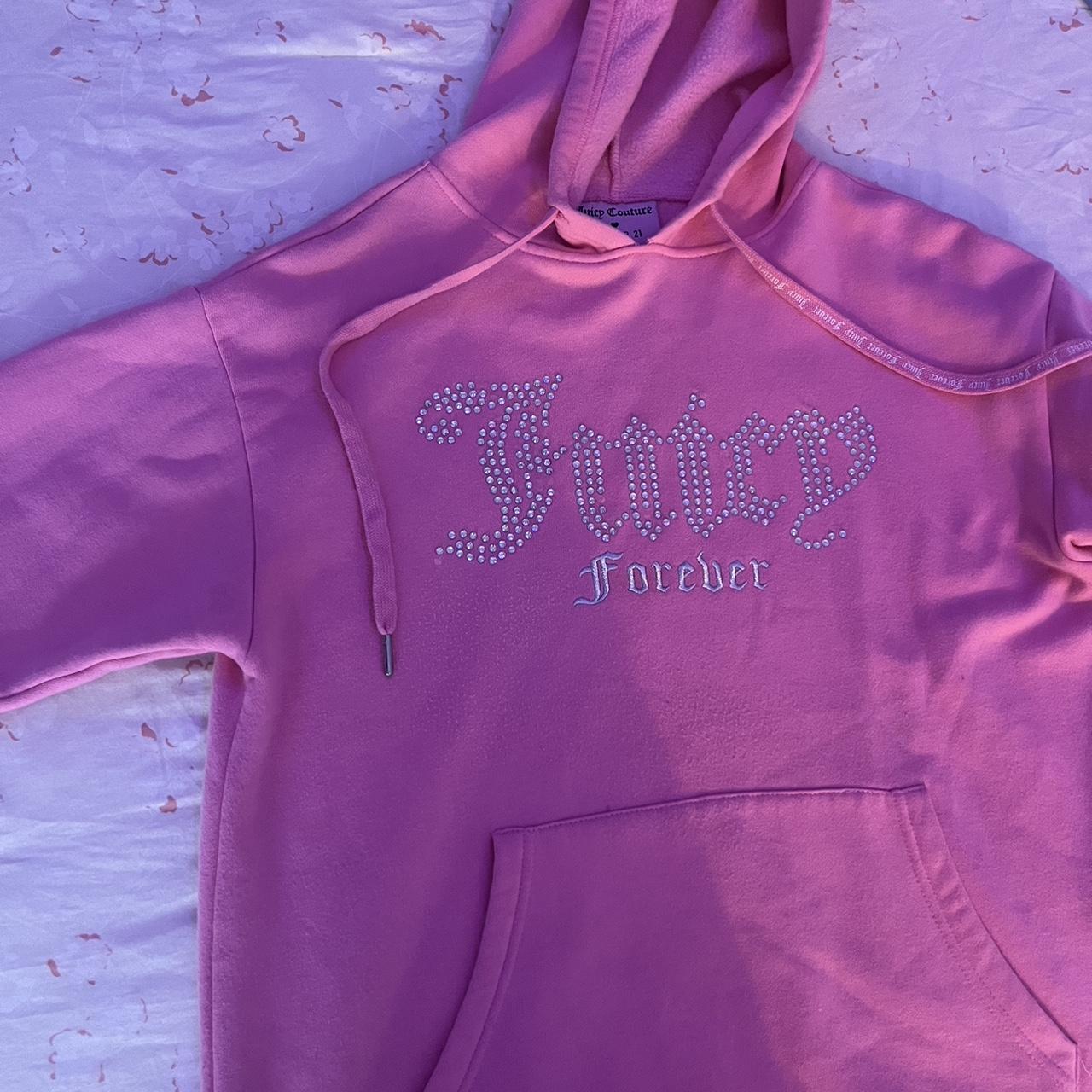 Super cute oversized pink “Juicy Forever” Hoodie... Depop